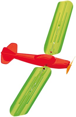 Paul Günther 1331 Turboprop Flugzeug mit 100m Drachen-Schnur