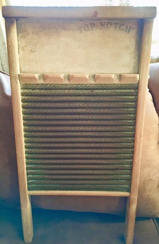 Washboard-antique -Original -Brass -National Wash Board Co. 803