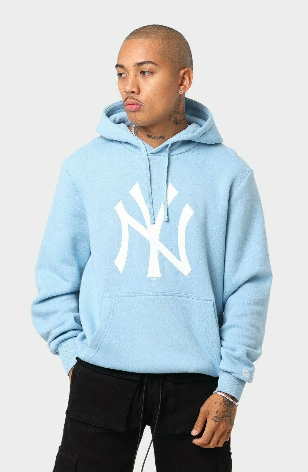 blue yankees hoodie