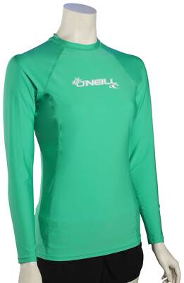 

Женские рашгарды ONeill Basic Skins LS — Seaglass — Новинка, Зеленый