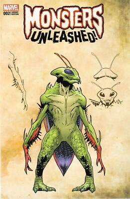 MONSTERS UNLEASHED #2 (2017) GREG LAND DESIGN VARIANT ~ UNREAD NM