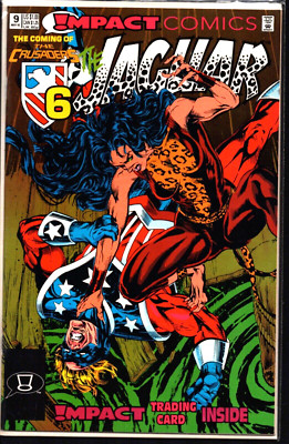 Impact Comics The Jaguar #9 May 92 Comic Book