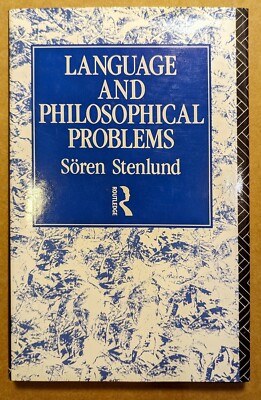 Language and Philosophical Problems Hardcover Soren Stenlund
