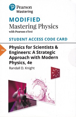 Modified Mastering Physics with Pearson eText Student Access Code Card