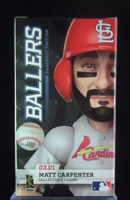 2017 Sportscrate Ballers Matt Carpenter Cardinals 4-Inch Action Figure Unopened