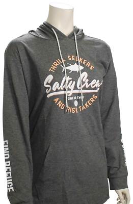 

Женская толстовка средней плотности Salty Crew Scripted — темно-серый — новинка, Grey