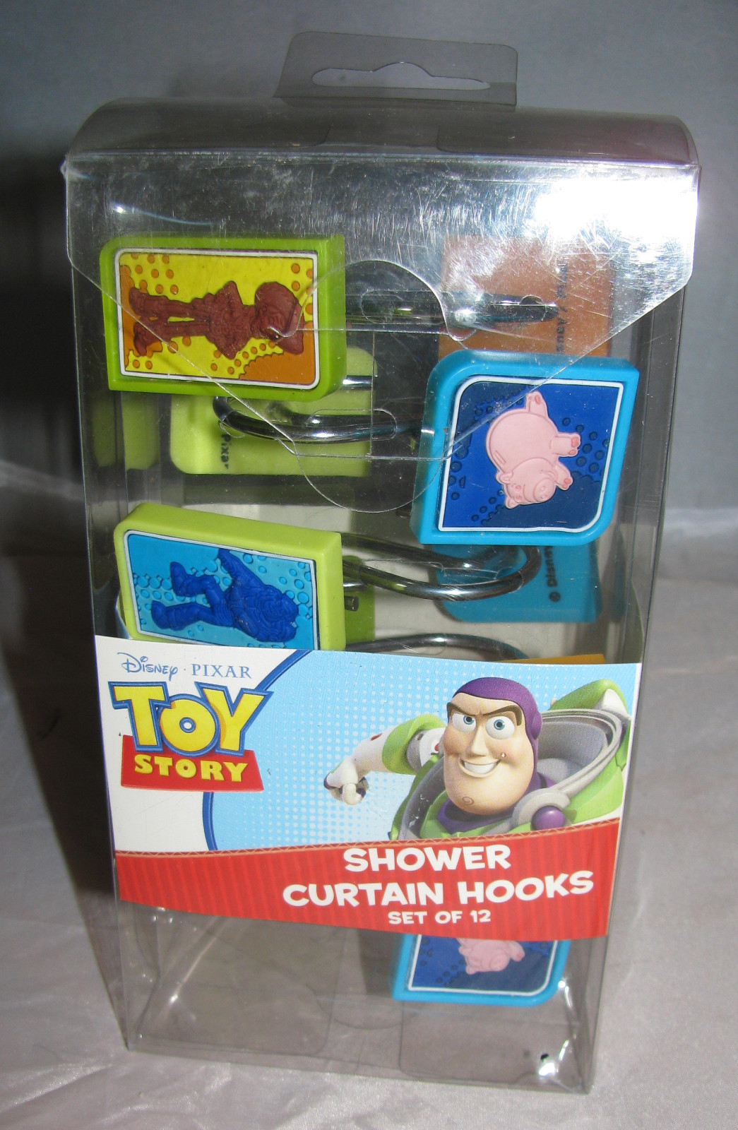 Disney Toy Story Shower Curtain Hooks set of 12