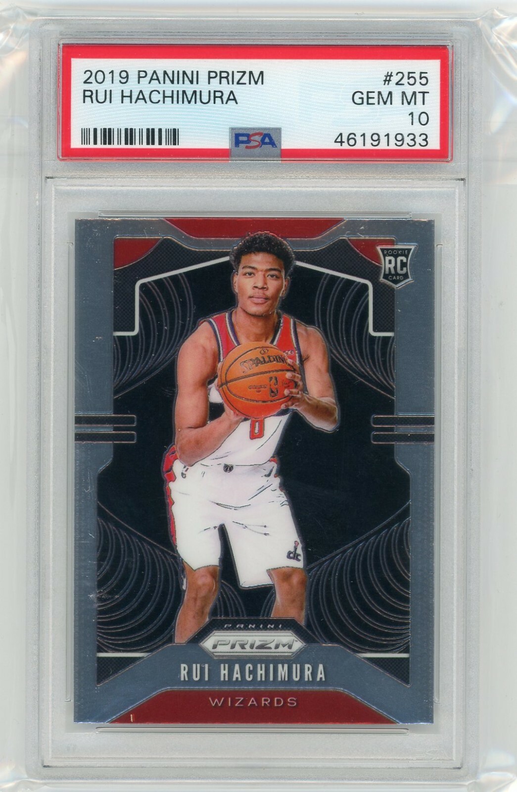 その他 2019 Rui Hachimura HOLO PSA 10 2019 Panini Prizm #255