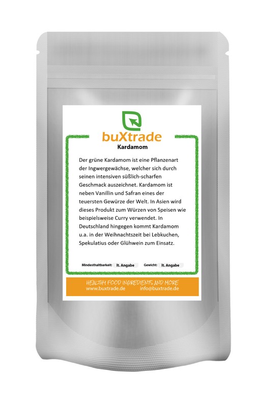 100g | Kardamom Ganz | Cardamon GrÃ¼N | Kardamon | WÃ¼Rzen | Verfeinern