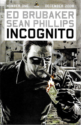INCOGNITO #1 (OF 6)  ED BRUBAKER & SEAN PHILLIPS  ICON/MARVEL  DEC 2008  NM