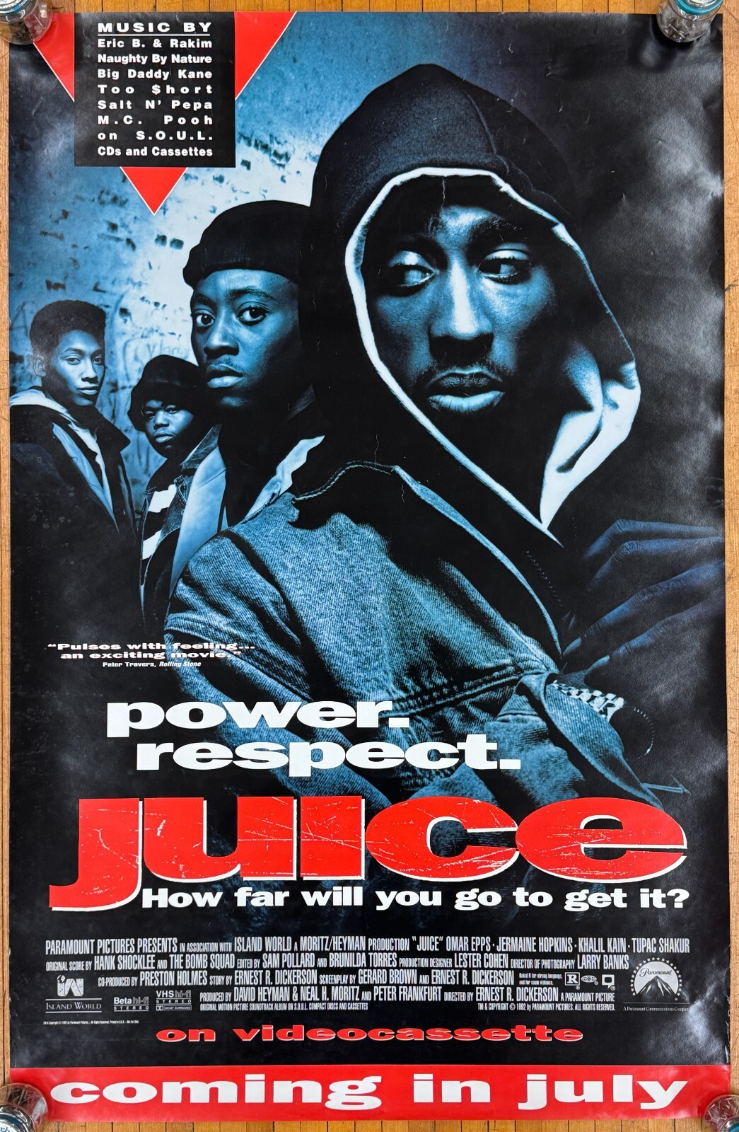 VHS★JUICE ジュース★2PAC HipHopノトーリアスB.I.G. Amazon.com: Juice : Epps, Shakur, Hopkins, Kain, Herro
