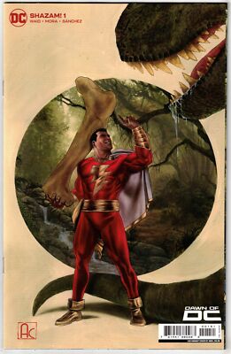 SHAZAM #1 (2023)-1:50 ARIEL COLON CARDSTOCK VARIANT- MARK WAID- DAWN OF DC