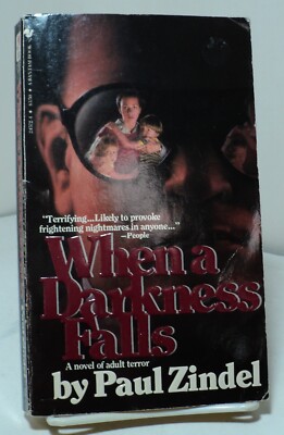 When a Darkness Falls by Paul Zindel - Bantam 24572 - 1985