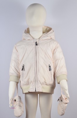 ADD DOWN HOODED PUFFER JACKET CREAM SIZE 6 Months $225 NWT NWD