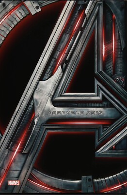 The Avengers: Age Of Ultron, 2015, Original,One Sheet, 27 x41  Advance, Rolled.