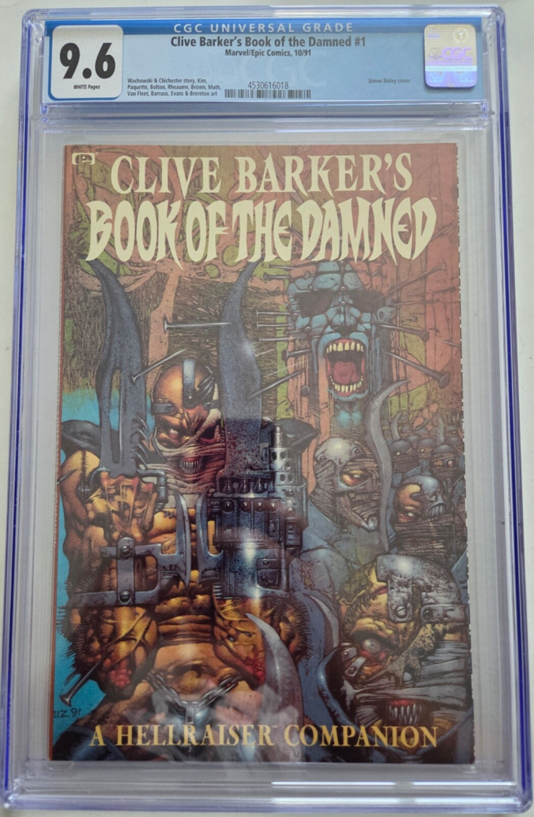 Clive Barker's BOOK OF THE DAMNED: A HELLRAISER COMPANION