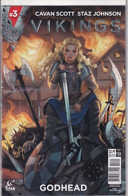 Vikings Godhead #3 Cover 1A (Titan Comics 2016) VF/NM (B&B) RARE!