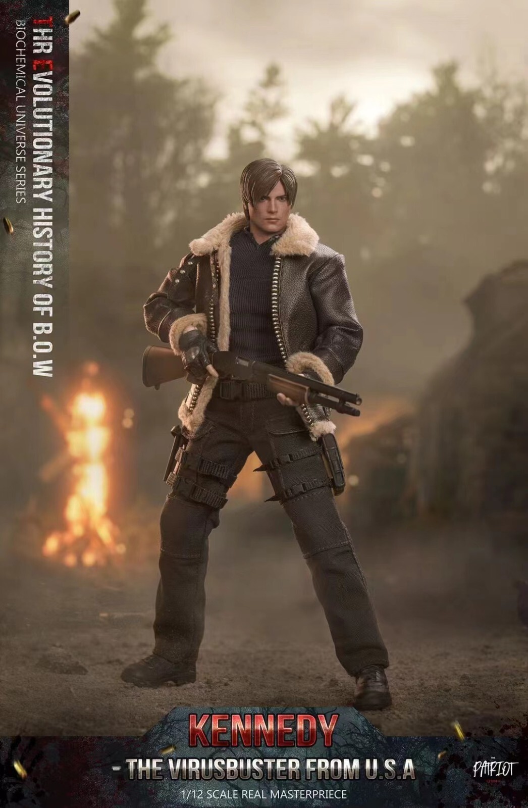 Купить Patriot studio Leon Kennedy Resident Evil 1 12 Action Figure