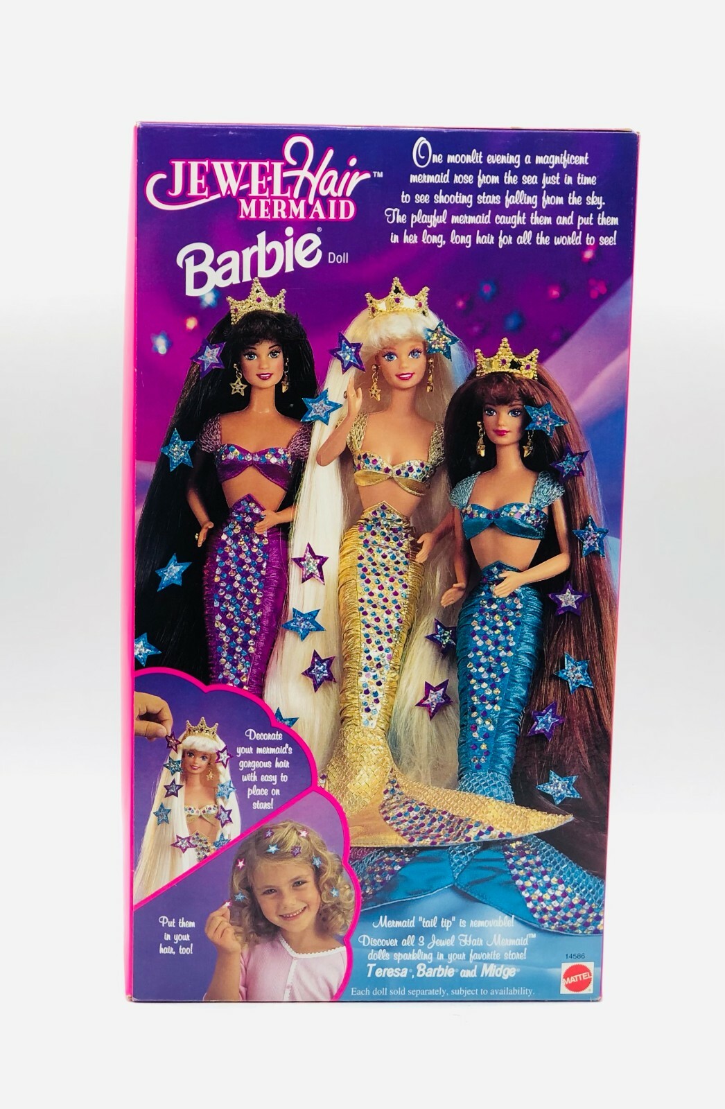 barbie jewel hair mermaid