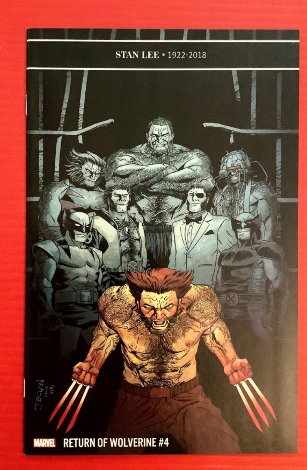 RETURN OF WOLVERINE #4 VARIANT COVER NEAR MINT BUY MARVEL