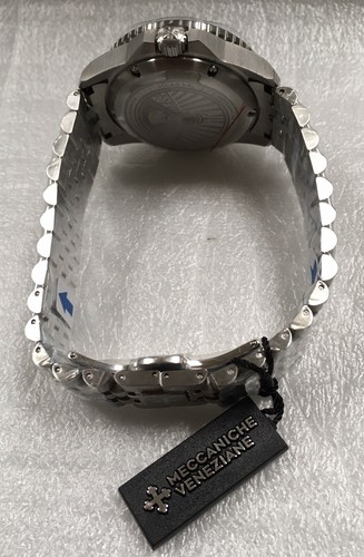 Pre-owned Meccaniche Veneziane Nereide 42mm Diver Watch 1302008j - Dealer & Warranty