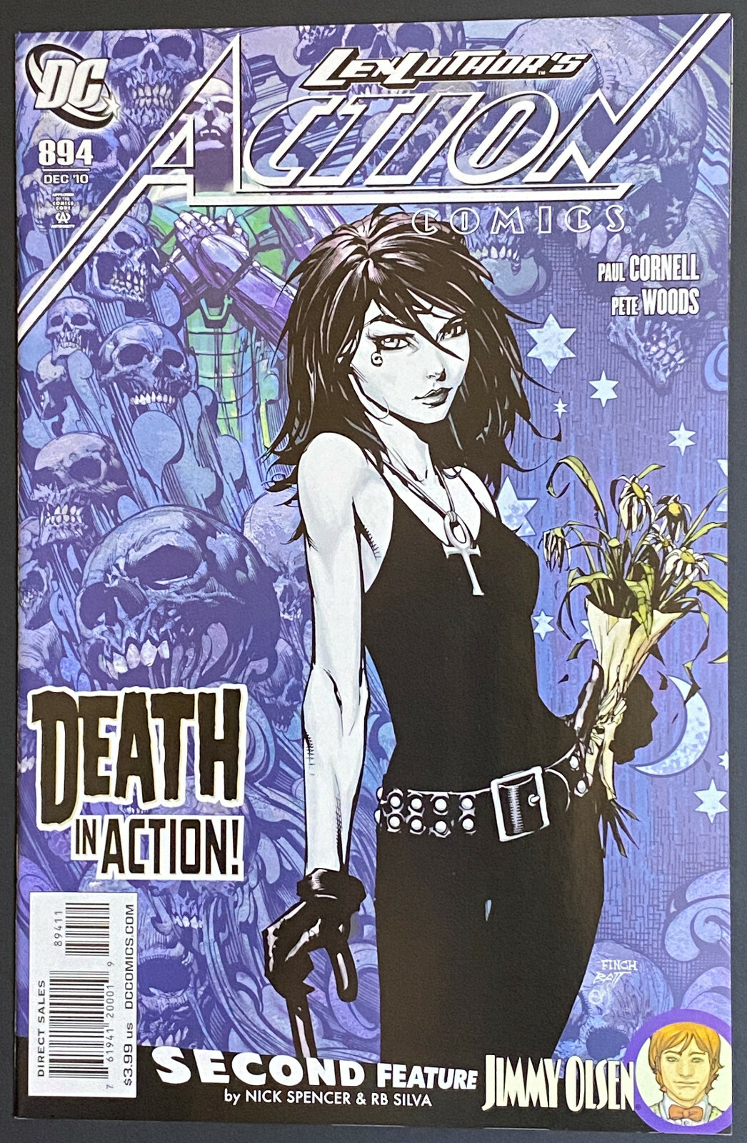 ACTION COMICS #894 (DC 2010) 1ST APP DEATH IN DC CONTINUITY