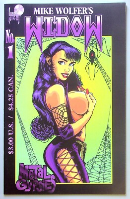 Widow: Metal Gypsies #1 ~ LONDON NIGHT 1995 ~ MIKE WOLFER  VF/NM