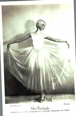 Nini Theilade   **  Original Postkarte Postcard * Nr.  N 252 a
