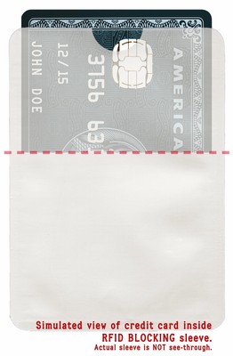 8 Pack of Safety Sleeves RFID Protectors Credit Card & Identity Theft Protection