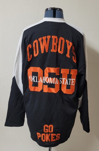Osu Oklahoma State Cowboys Long Sleeve Jersey Size Large 42-44