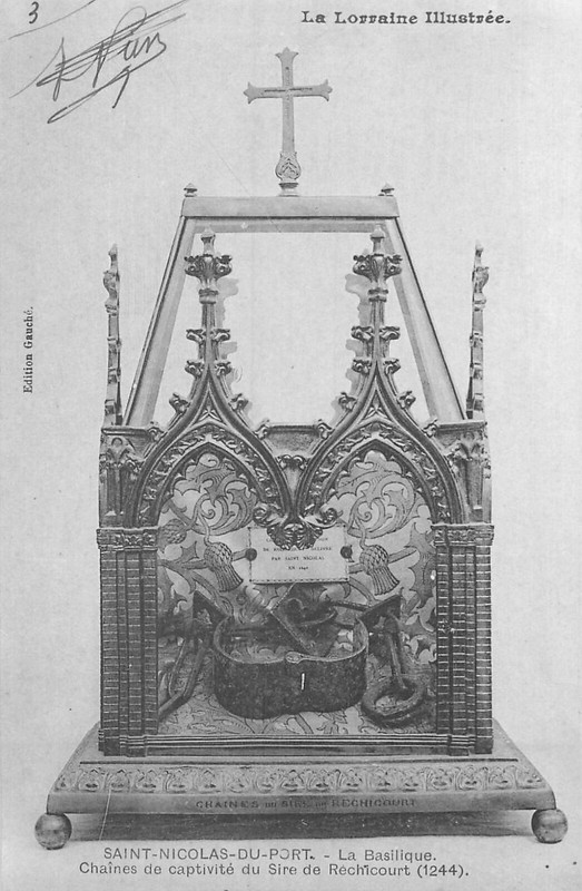 54 Saint-Nicolas-Du-Port Basilique Chaines De Captivite Du Sire De Rechicourt 