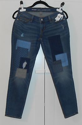 WOMEN'S OLD NAVY FULL MOON DENIM THE BOYFRIEND SKINNY ANKLE JEANS - 0 PETITE