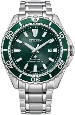 Citizen BN0199-53X PROMASTER MARINE Series Eco Driver Men's Watch Silver F/S NEW