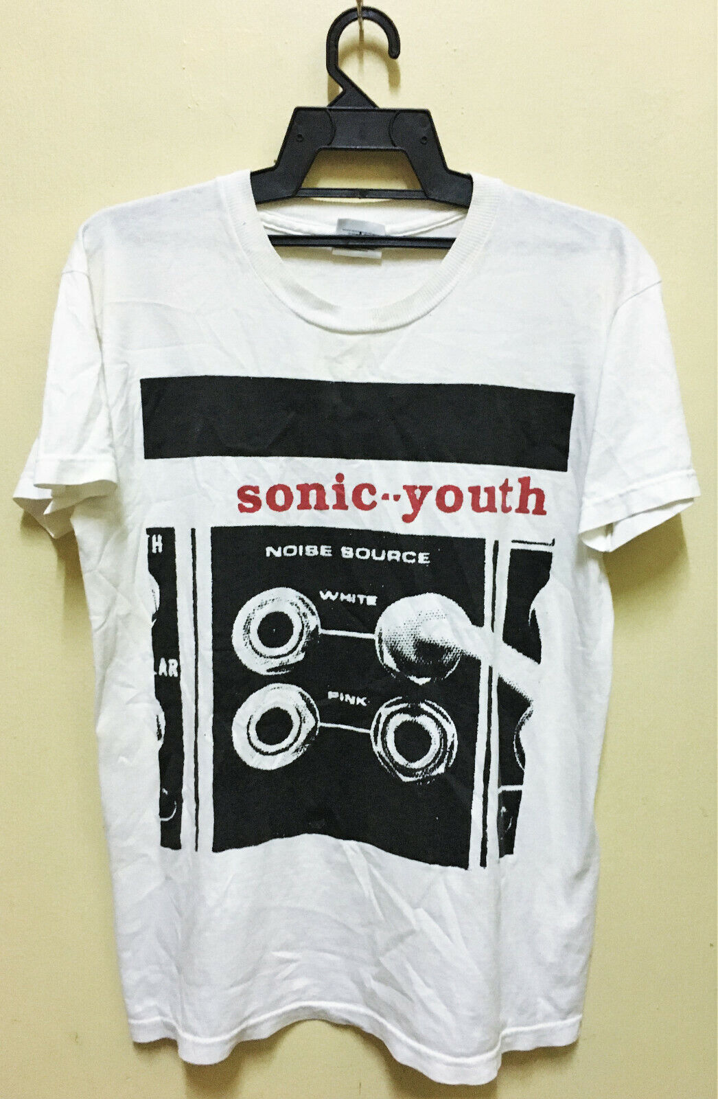 VINTAGE SONIC YOUTH NOISE SOURCE LOCAL CREW TOUR CONCERT T VINTAGE SONIC YOUTH NOISE SOURCE LOCAL CREW TOUR CONCERT T