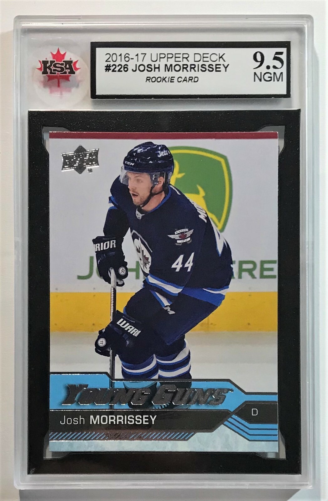2016-17 Upper Deck Young Guns #226 Josh Morrissey KSA 9.5 | eBay