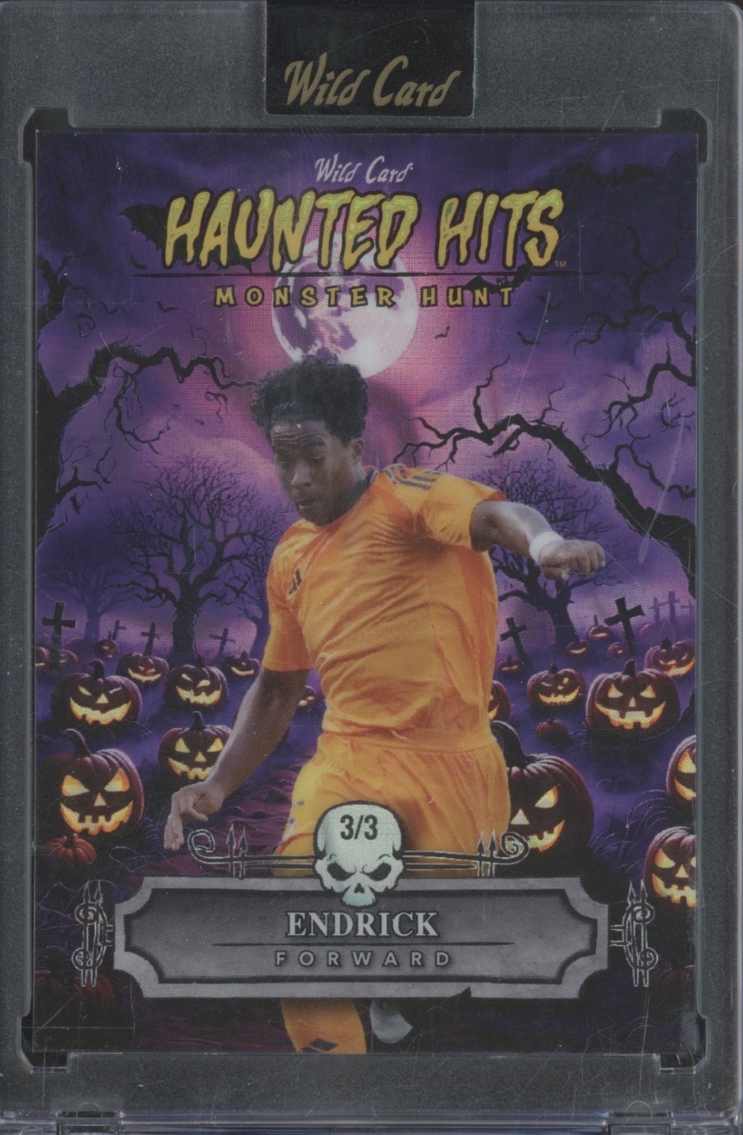 2025 Wild Card Monster Hunt Haunted Hits Purple Lava Endrick 3/3