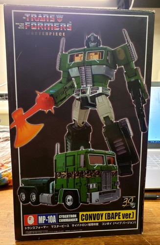 新品 TRANSFORMERS MP-10R CONVOY コンボイ APE Amazon.co.jp: Transformers Masterpiece mp-10r Convoy Bape
