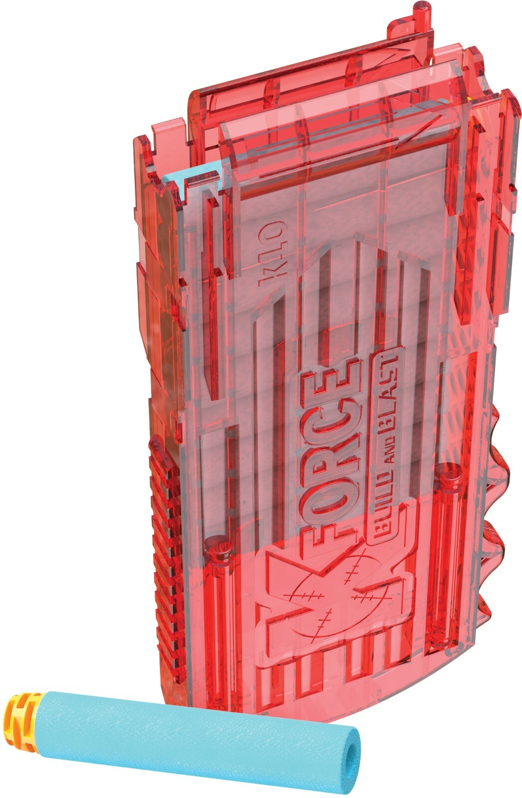 K'NEX 10 DART CLIP BLISTER PACK