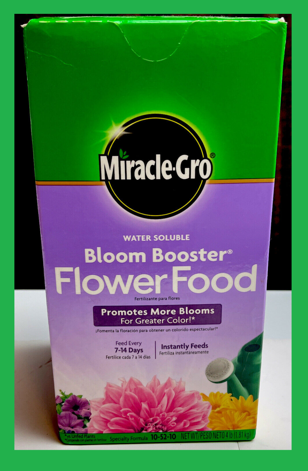 Miracle-Gro BLOOM BOOSTER Fertilizer Plant Flower Food More Bl...