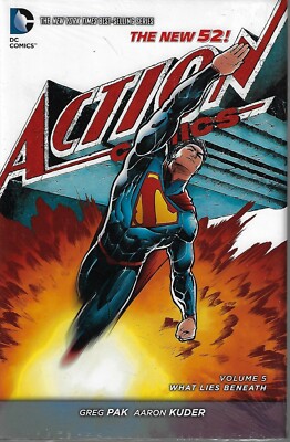Superman Action Comics Volume 5 What Lies Beneath  HC  NEW SEALED  OOP