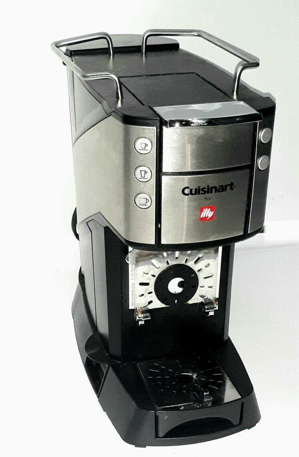CUISINART FOR ILLY BUONA TAZZA SINGLE SERVE ESPRESSO COFFEE CUISINART FOR ILLY BUONA TAZZA SINGLE SERVE ESPRESSO COFFEE