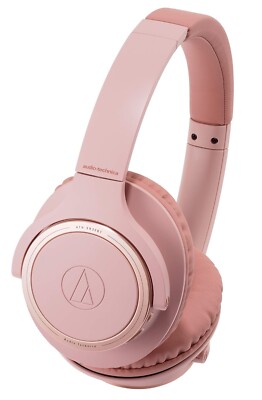 audio-technica ATH-SR30BT PK  SoundReality Wireless Headphones From Japan NEW