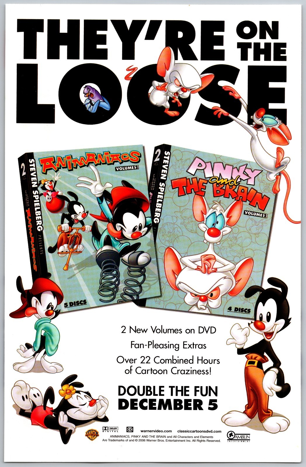 (未使用･未開封品)Wonder Toons 2 [DVD] Tiny Toon Adventures: Season 1 Volume 2 (DVD, 1990) for sale