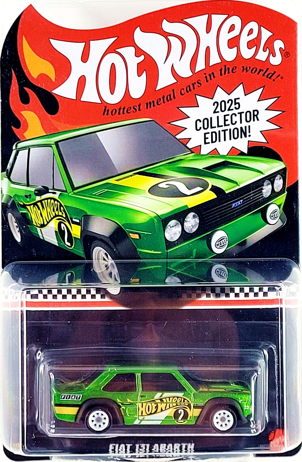 ホットウィール コレクターエディション 2025 フィアット131 アバルト Hot Wheels 2025 Fiat 131 Abarth Collectors Edition Mail In