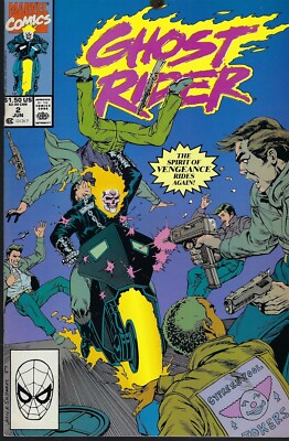 Ghost Rider(Marvel-1990) #2 KEY - 1ST APPEARANCE OF BLACKOUT(4.0)