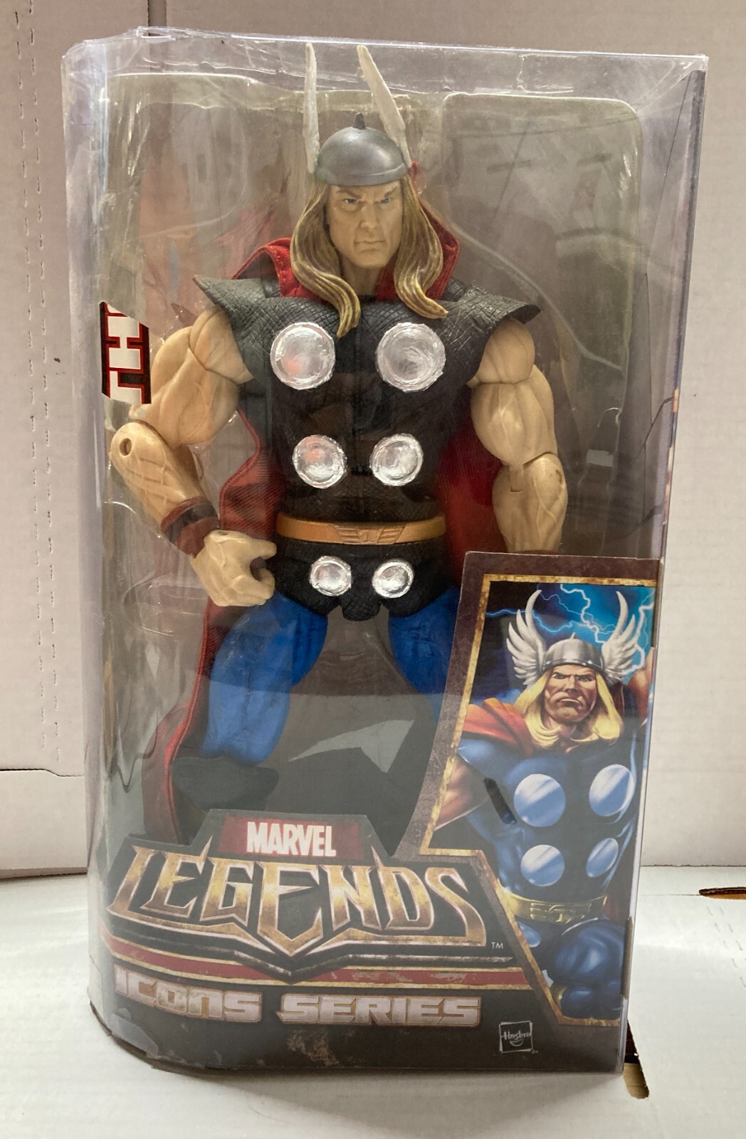 06'HASBRO/MARVEL LEGENDS ICONS“THOR” Marvel Legends Icons Series Thor Action Figure 2006 Hasbro