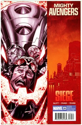 Mighty Avengers (2007) #35 NM 9.4 Siege Tie-In Vs Ultron Khoi Pham Cover and Art