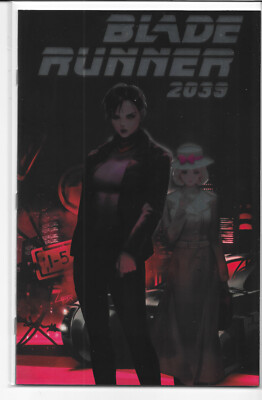 Blade Runner 2039 #5 SDCC Lesley Leirix Li Foil Variant 1st Pr NM/NM+ Titan 2023
