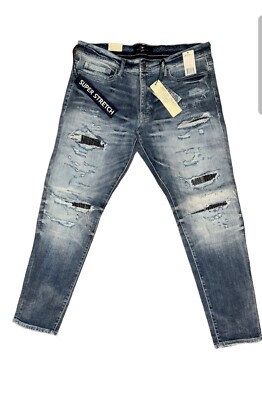 Jordan Craig Ross Regula fit Super Stretch Jeans - Aged Wash-JR300R