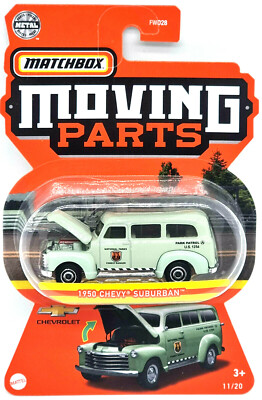Mattel Matchbox Moving Parts Serie Auto / Car GWB43 1950 Chevy Suburban
